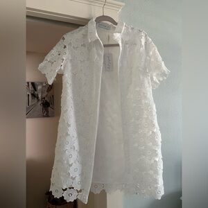 Petal and Pup white floral Dress